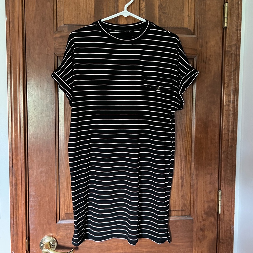 Striped T-Shirt Dress